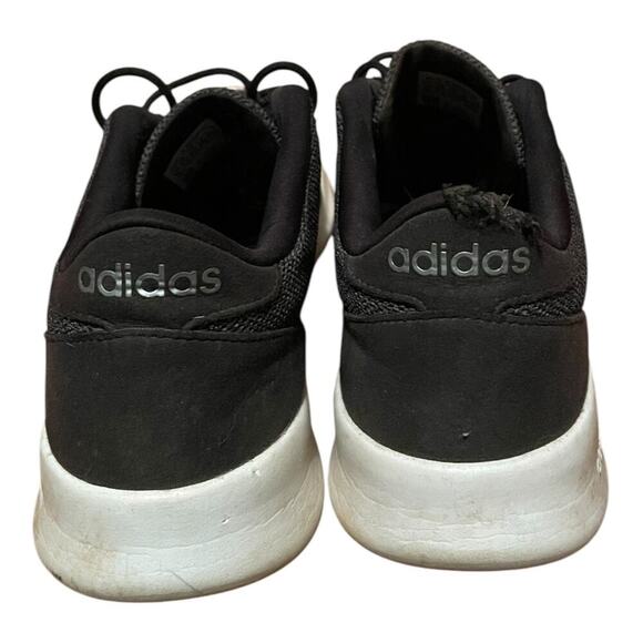 Adidas women's cloud foam qt racer running sneakers Grey silver size 9 - Picture 4 of 7